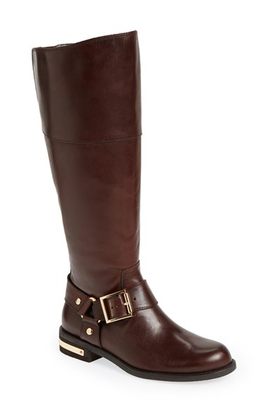 DK WOODBERRY LEATHER WIDE CALF