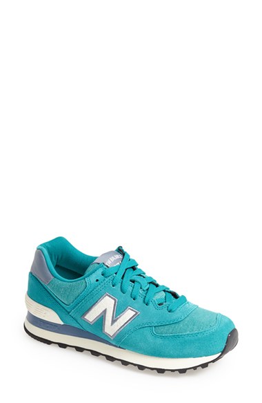 TEAL/ WHITE