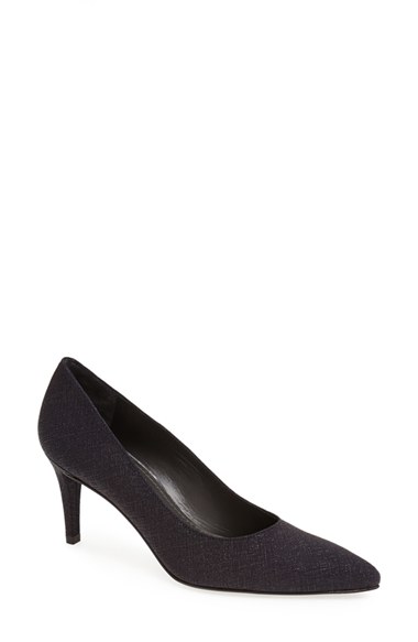 NAVY SAFFIANO CALF