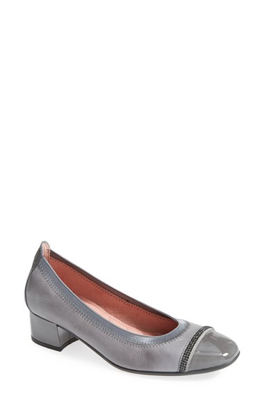 PATENT GREY/ LEATHER GREY